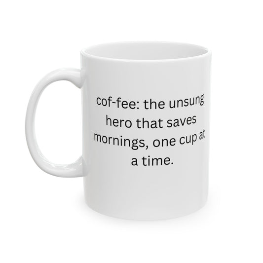 Perfect Gift for Coffee Lovers - The unsung hero that saves mornings, one cup at a time.